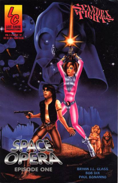 SPANDEX TIGHTS: ADVENTURES OF THE AEROBIC DUO #203: Space Opera Part One SPANDEX TIGHTS: ADVENTURES OF THE AEROBIC DUO #203: Space Opera Part One