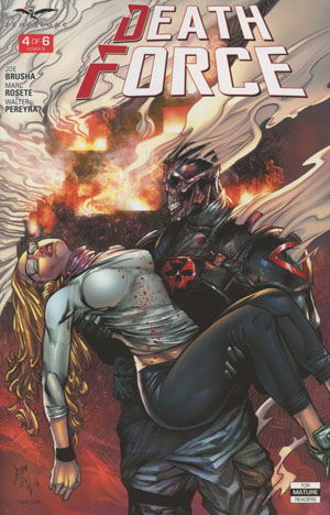 DEATH FORCE (2016 SERIES) #401: #1 Sean Hill cover DEATH FORCE (2016 SERIES) #401: #1 Sean Hill cover