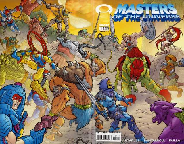 MASTERS OF THE UNIVERSE (2002-2004 SERIES) #1: Emiliano Santalucia cover (Invincible preview) MASTERS OF THE UNIVERSE (2002-2004 SERIES) #1: Emiliano Santalucia cover (Invincible preview)