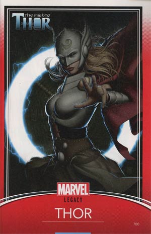 MIGHTY THOR (1966-2018 SERIES: VARIANT EDITION) #700: #700 John Tyler Christopher Trading Card cover