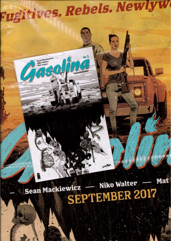 GASOLINA: Ashcan edition with promo poster