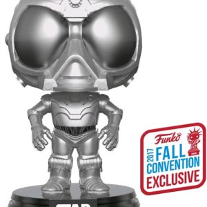 POP STAR WARS VINYL FIGURE #188: Death Star Droid Chrome: Rogue One (NYCC 2017)