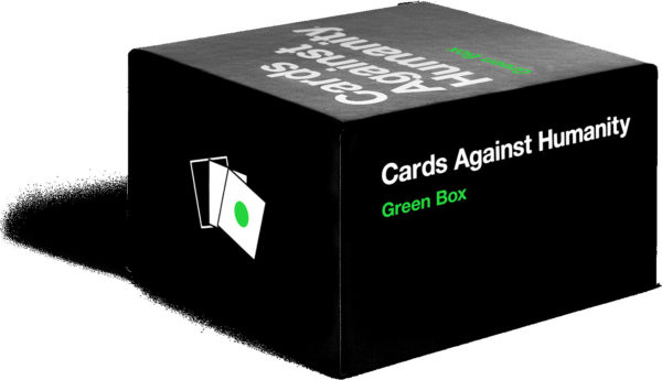 CARDS AGAINST HUMANITY CARD GAME #4: Green edition (300 all new cards)