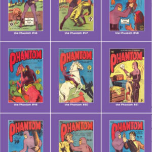 PHANTOM PHILECARDS #7: Phantom #55-63 set