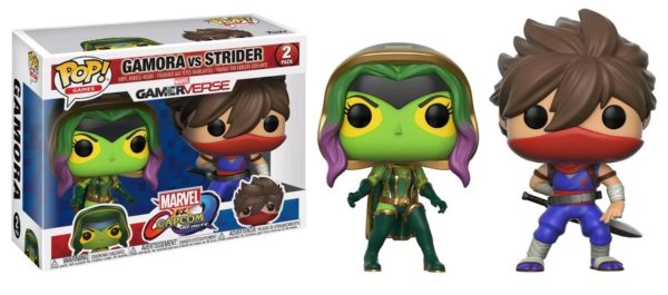 POP GAMES VINYL FIGURE #0: Gamora VS Strider 2 pack: Marvel VS Capcom Infinite