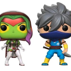 POP GAMES VINYL FIGURE #0: White Gamora VS Strider 2 pack: Marvel VS Capcom Infinite