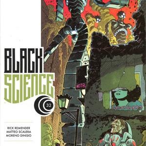 BLACK SCIENCE (VARIANT COVER) #32: Mike Hawthorne cover