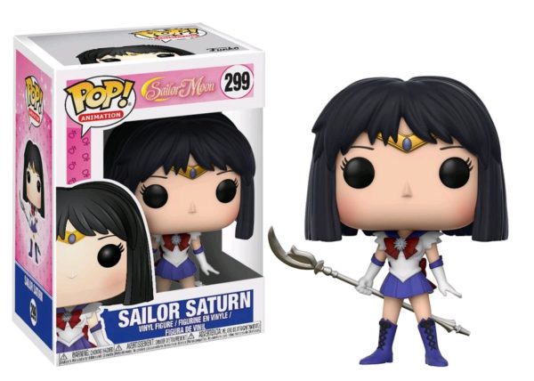 POP ANIMATION VINYL FIGURE #299: Sailor Saturn: Sailor Moon – Rare – NM