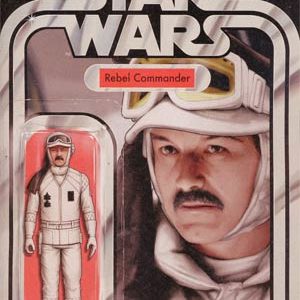 STAR WARS (2015-2019 SERIES: VARIANT EDITION) #37: #37 John Tyler Christopher Action Figure cover