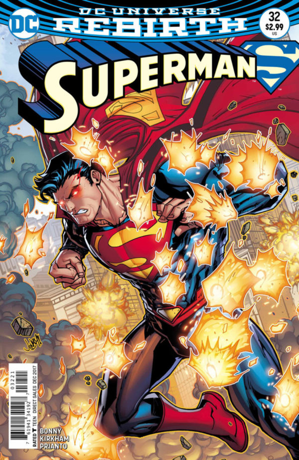 SUPERMAN (2016-2018 SERIES: VARIANT EDITION) #32: Jorge Jimenez cover