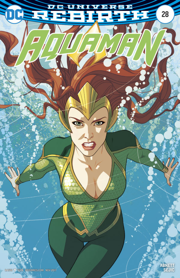 AQUAMAN (2016-2020 SERIES: VARIANT EDITION) #28: Joshua Middleton cover