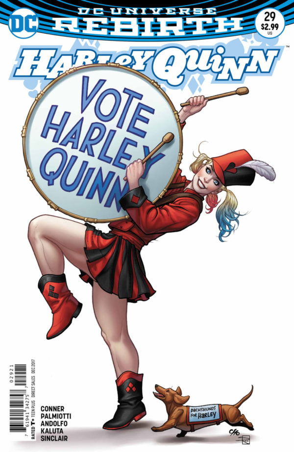 HARLEY QUINN (2016-2020 SERIES: VARIANT EDITION) #29: Frank Cho cover