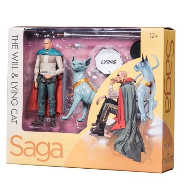 SAGA ACTION FIGURES #2: Will & Lying Cat 2 pack