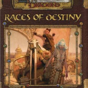 DUNGEONS AND DRAGONS 3.5 EDITION #17737: Races of Destiny HC – NM – 177370000