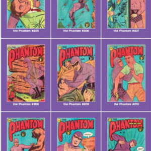 PHANTOM PHILECARDS #23: Phantom #196-204 set