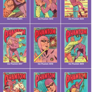 PHANTOM PHILECARDS #24: Phantom #205-213 set