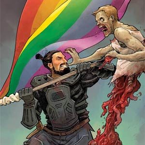 WALKING DEAD (2003-2019 SERIES: VARIANT COVER) #168: Sina Grace Pride Month cover