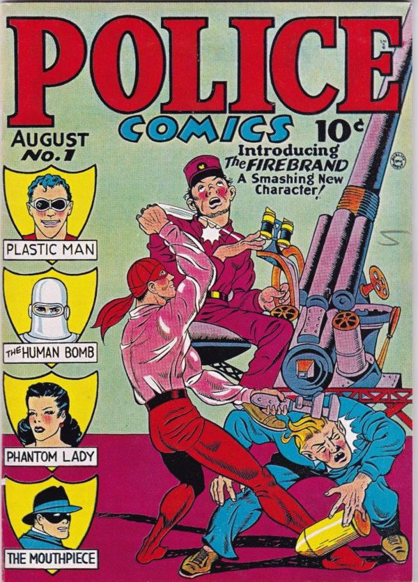 POLICE COMICS #1 REPRINT (1975) #1