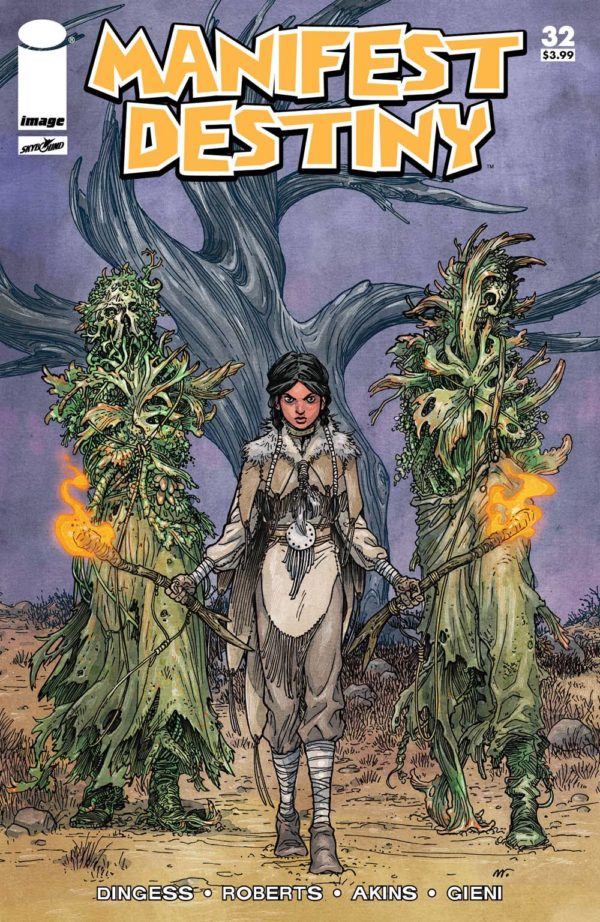 MANIFEST DESTINY #32: #32 Matthew Roberts Walking Dead #19 Tribute cover