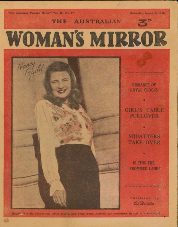 AUSTRALIAN WOMAN’S MIRROR (PHANTOM NEWSPAPER STRIP #2337: August 6th 1947