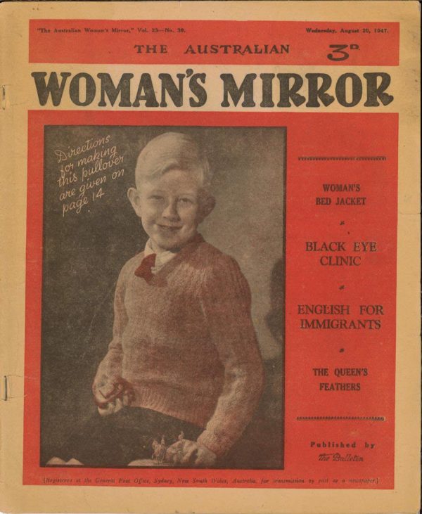 AUSTRALIAN WOMAN’S MIRROR (PHANTOM NEWSPAPER STRIP #2339: August 20th 1947