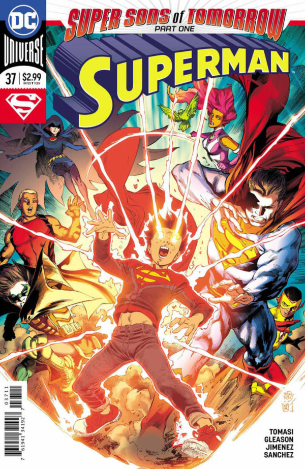 SUPERMAN (2016-2018 SERIES) #37: Super Sons of Tomorrow Part One