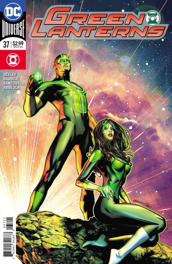 GREEN LANTERNS (VARIANT EDITION) #37: Brandon Peterson cover