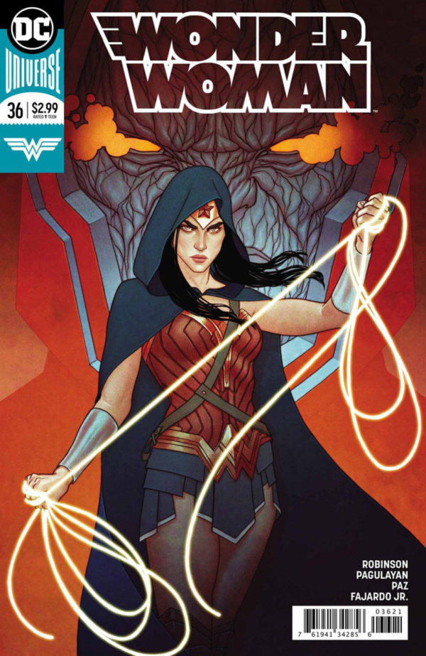 WONDER WOMAN (2016-2019 SERIES: VARIANT EDITION) #36: Jenny Frison cover