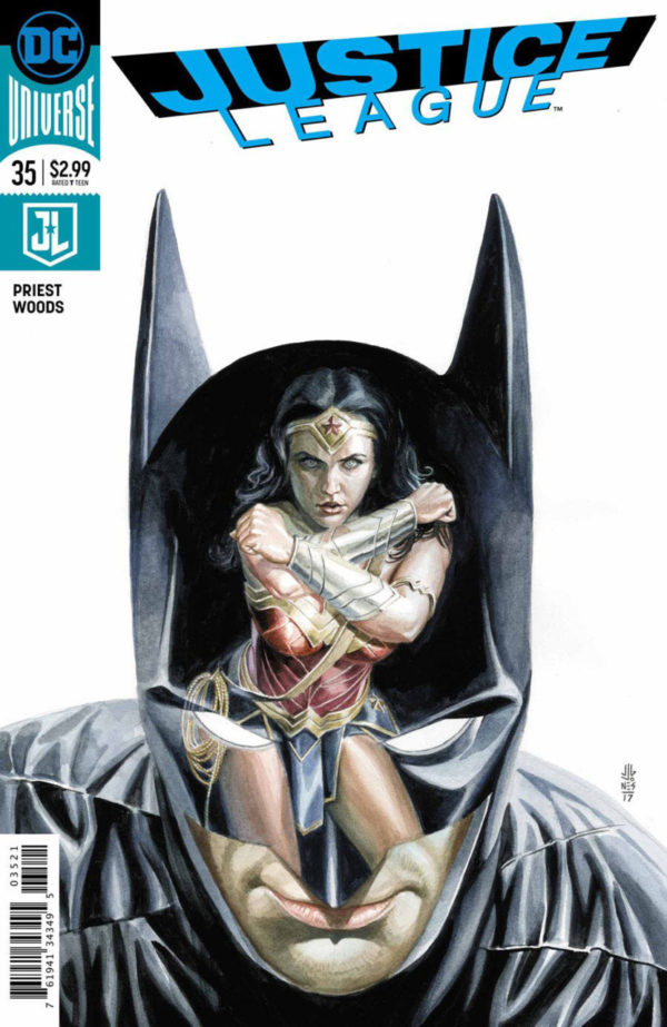 JUSTICE LEAGUE (2016-2018 SERIES: VARIANT EDITION) #35: Nick Bradshaw cover