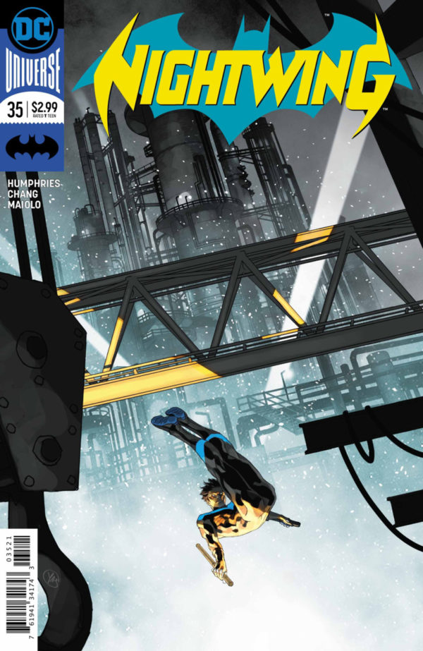 NIGHTWING (2016- SERIES: VARIANT EDITION) #35: Casey Jones cover