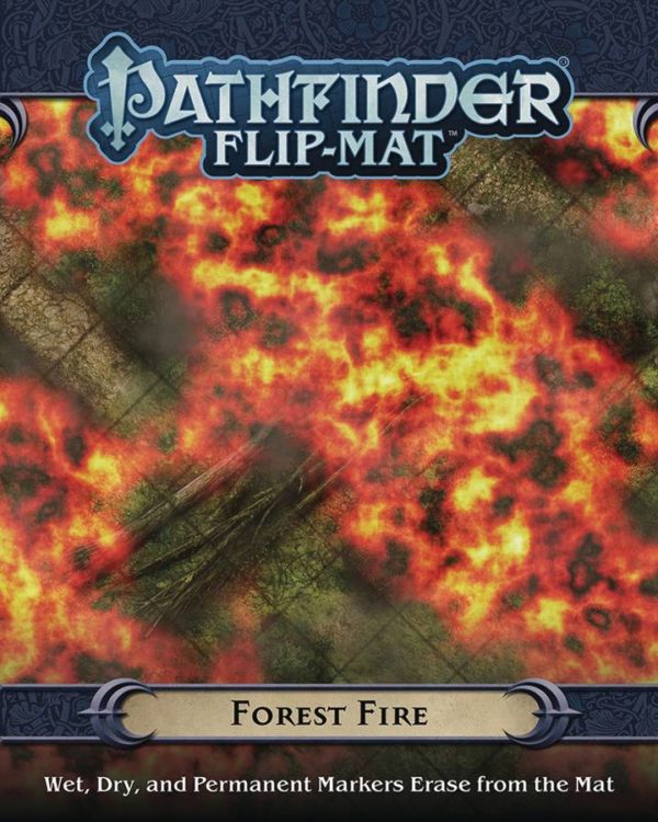 PATHFINDER MAP PACK #95: Forest Fire flip-mat