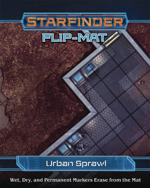 STARFINDER RPG (1ST EDITION) #20: Urban Sprawl flip-mat