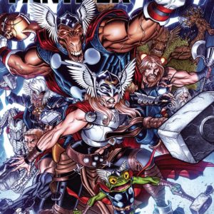 BLACK PANTHER (1977-2017 SERIES: VARIANT EDITION) #171: Nick Bradshaw Mighty Thor cover