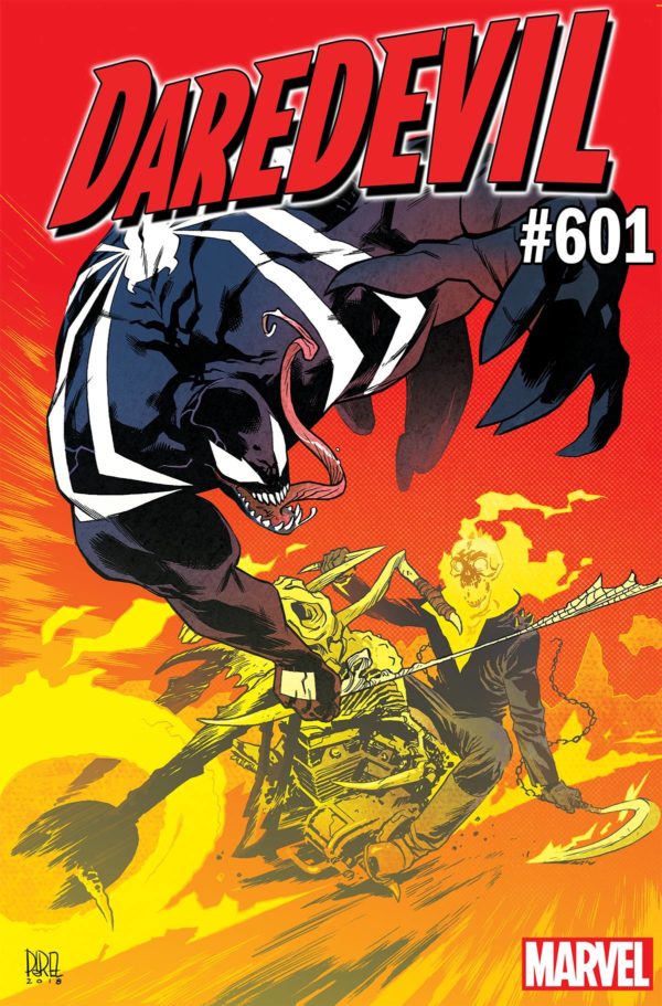 DAREDEVIL (1964-2018 SERIES: VARIANT COVER) #601: Ramon K. Perez Venom 30th Anniversary cover