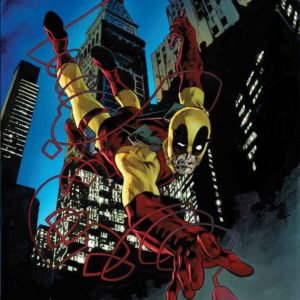 DAREDEVIL (1964-2018 SERIES: VARIANT COVER) #602: Mike Perkins Deadpool cover