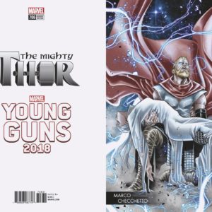 MIGHTY THOR (1966-2018 SERIES: VARIANT EDITION) #706: #706 Marco Checchetto Young Guns cover