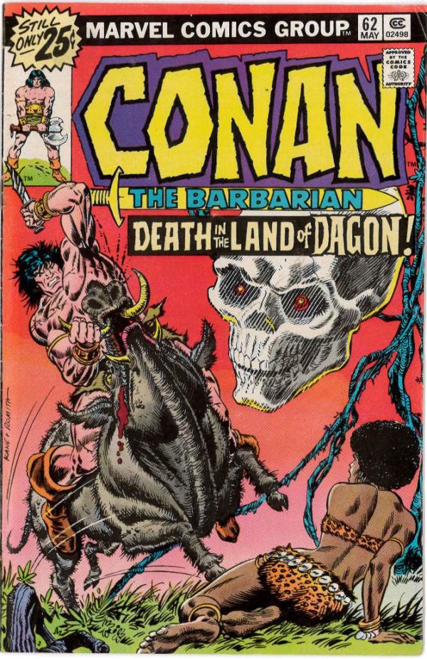 CONAN THE BARBARIAN (1970-1993 SERIES) #62: VF (8.0)