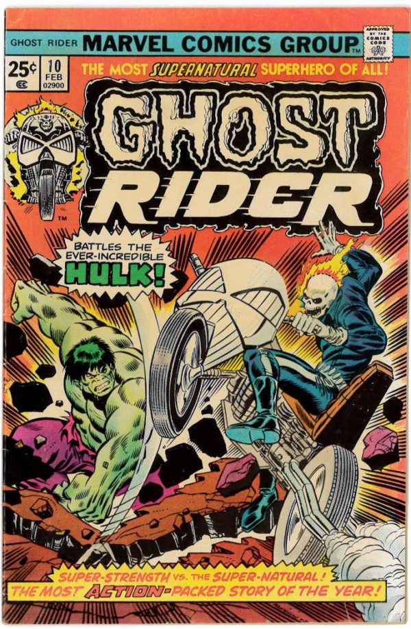 GHOST RIDER (1973-1983 SERIES) #10: VF (8.0)