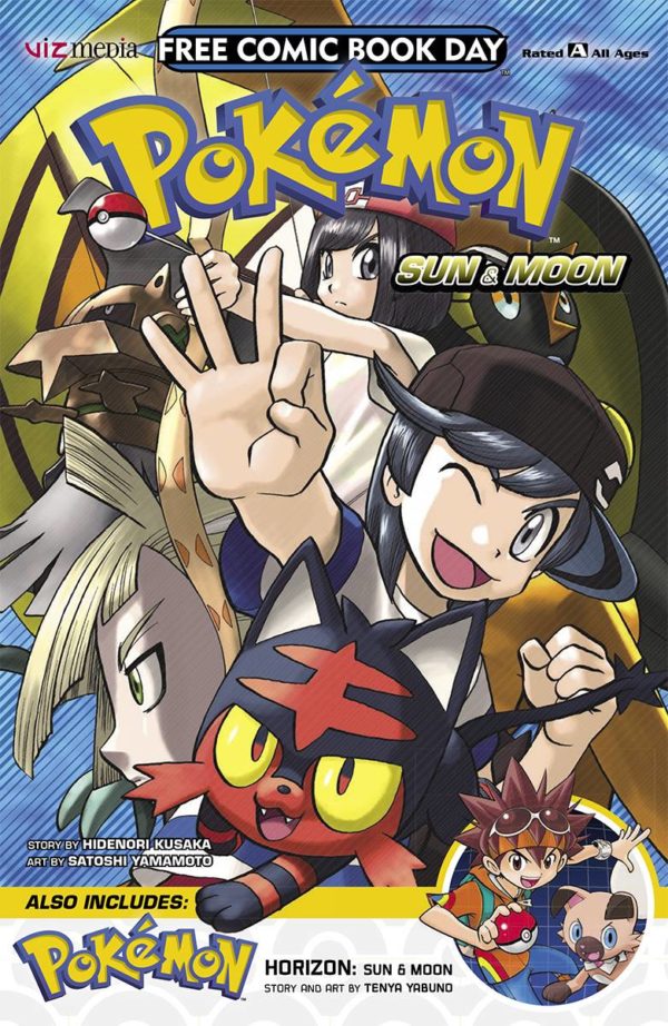 FCBD 2018 #12: VIZ MEDIA: Pokemon Sun & Moon / Pokemon Horizon