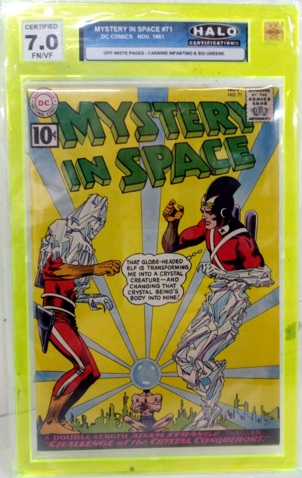 MYSTERY IN SPACE (1951-1981 SERIES) #71: Halo graded 7.0 (VF/FN)