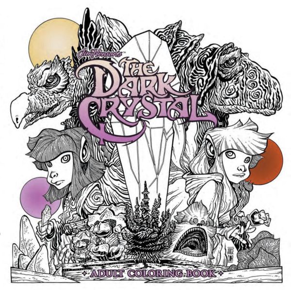 JIM HENSON DARK CRYSTAL ADULT COLORING BOOK SC