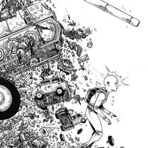 2021: LOST CHILDREN #1: #1 James Stokoe B&W cover