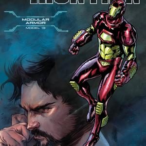 TONY STARK: IRON MAN #1: #1 Modular Armor Model 13 cover