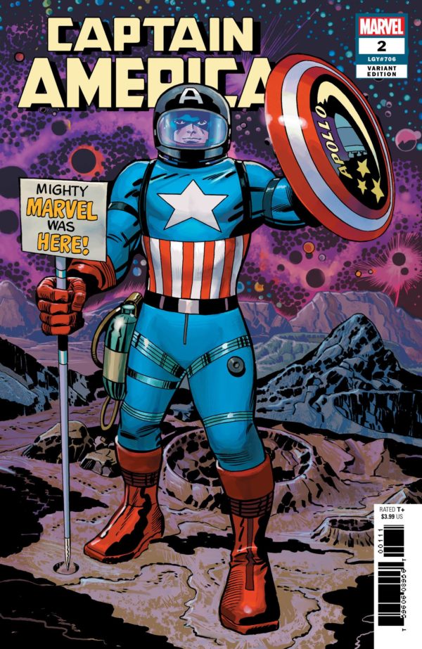 CAPTAIN AMERICA (2018-2021 SERIES) #2: #2 Jack Kirby remastered cover