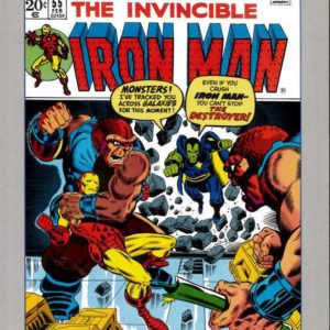 IRON MAN (1968-2018 SERIES: MARVEL MILESTONES) #55: First appearance of Thanos (Reprint)
