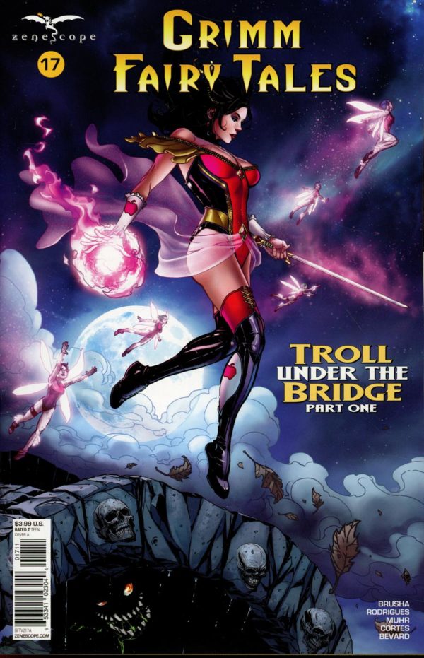 GRIMM FAIRY TALES (2017- SERIES) #17: Drew Edward Johnson cover