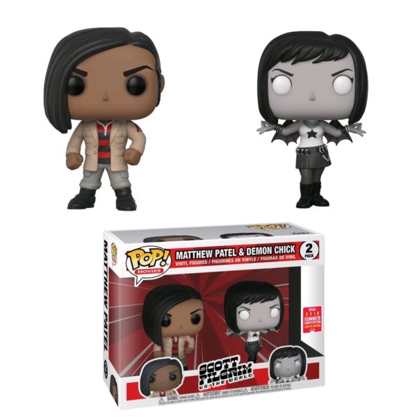 POP MOVIES VINYL FIGURES #0: Matthew Patel & Demon Chick 2 pack: Scott Pilgrim (SDCC 2018