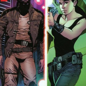 BATTLESTAR GALACTICA VS BATTLESTAR GALACTICA #4: #4 Roberto Castro Boomer Split cover BATTLESTAR GALACTICA VS BATTLESTAR GALACTICA #4: #4 Roberto Castro Boomer Split cover