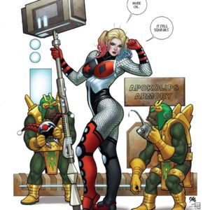 HARLEY QUINN (2016-2020 SERIES: VARIANT EDITION) #45: Frank Cho cover