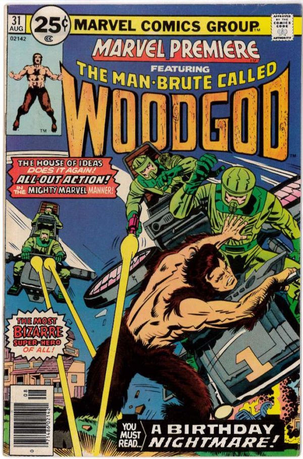 MARVEL PREMIERE #31: VF/NM (9.0) (Woodgod)